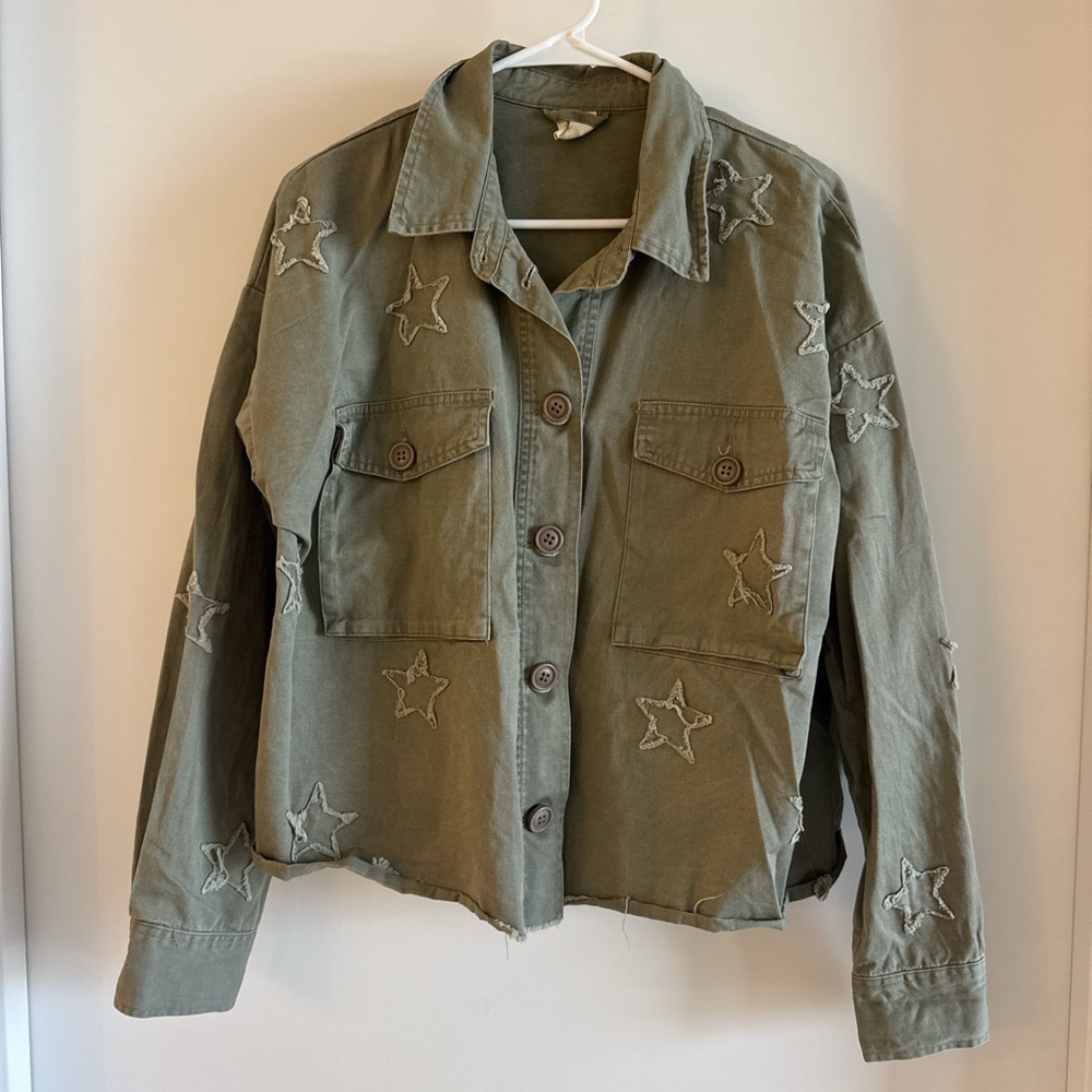 By Together Star-Embroidered Jacket